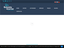 Tablet Screenshot of boavistawindclub.com